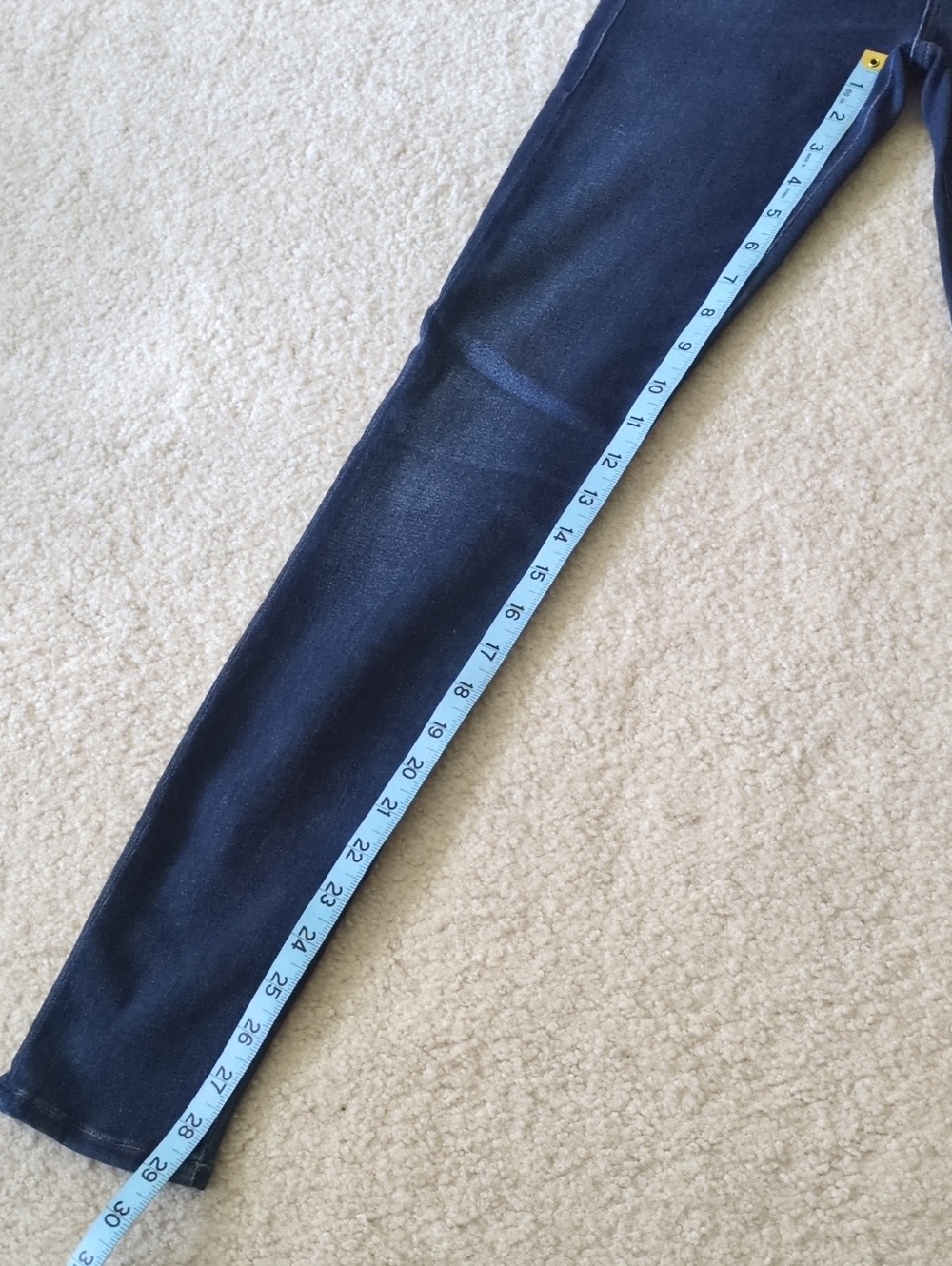 Citizens Of Humanity Womans Skinny Dark Blue Jeans - Picture 9 of 12